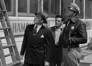 There was also a couple of weird scenes with this policeman, who loved cats- not that I know anyone like that. 