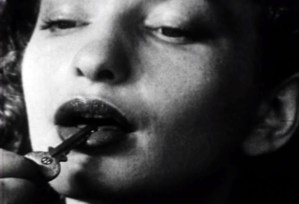 Gross! Is the symbolism flirting with death, because that's what she's doing putting that nasty key in her mouth.