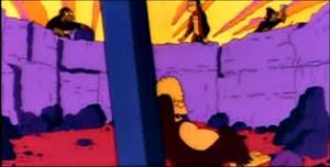 I feel like The Simpsons is just one long 2001 reference