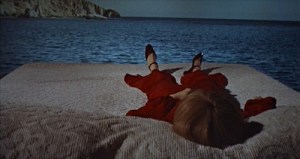 yes, she was getting assaulted by satan at this time, but nonetheless, this looks very comfortable