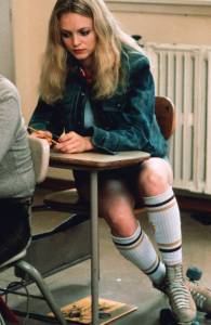 Fitting that I watch this movie after purchasing a pair of rollerblades. I'll never be near as graceful as Heather Graham though. 